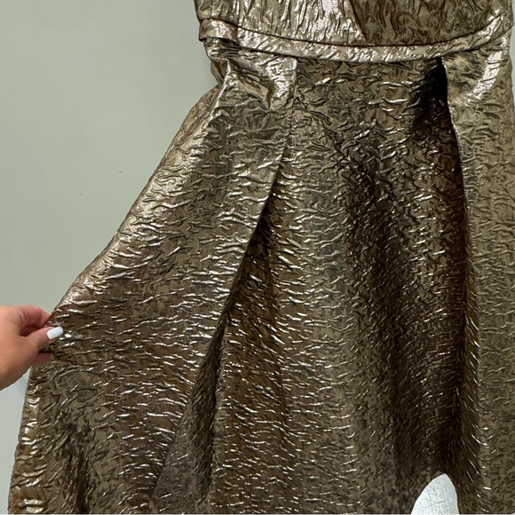 Antonio MelaniBridgett Jacquard One Shoulder Asymmetrical A-Line Dress - Picture 8 of 9